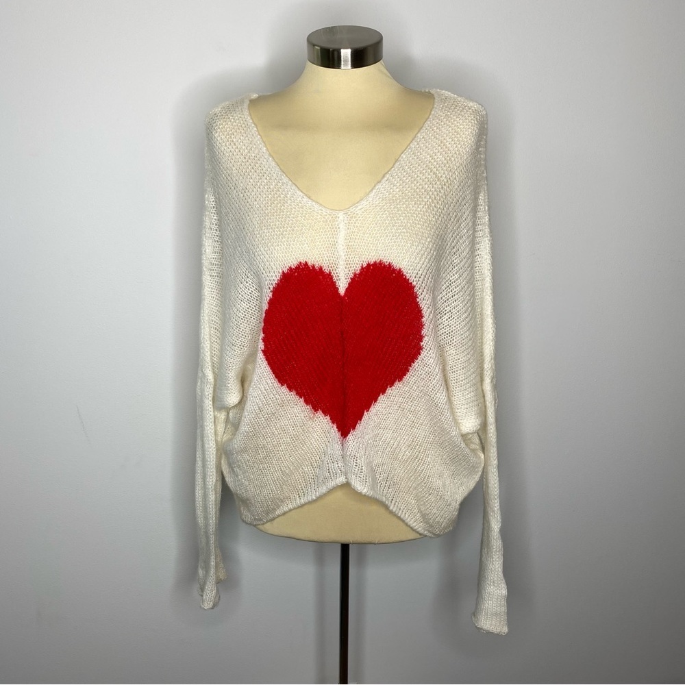 Wooden Ships Chloe Heart Sweater